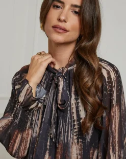 Online Alice & Charlotte Chemisier Lola noir