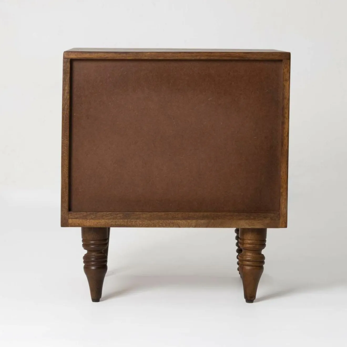 Bois & Chiffons Chevet 1 porte droit Manguier Ramon Naturel - 45x40x50 cm