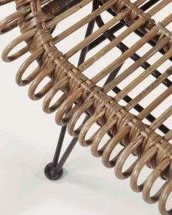 Uniqka Chiang Mai - Fauteuil rond en rotin tressé