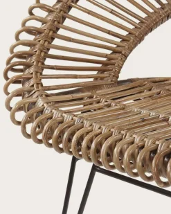 Uniqka Chiang Mai - Fauteuil rond en rotin tressé