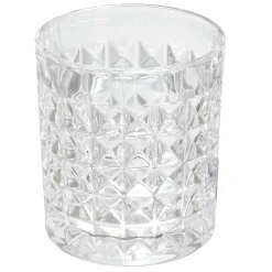 Home Deco Factory Coffret 4 verres à Whisky transparent