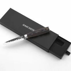 Gam'Hotel Coffret couteau légume Rétro noir - D.20.5 cm