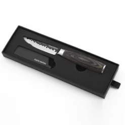 Gam'Hotel Coffret couteau légume Rétro noir - D.20.5 cm