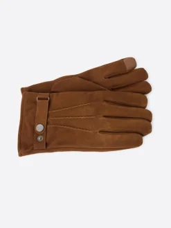 Best Devred Coffret gants en cuir camel