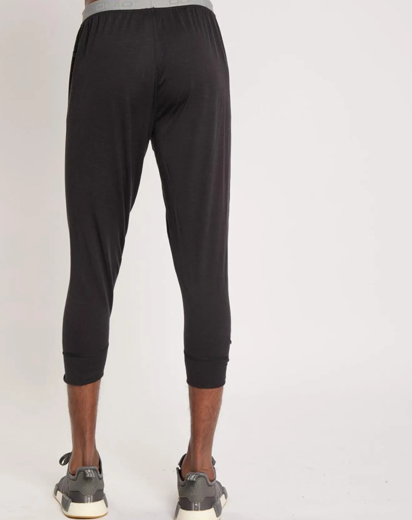 Homme Odlo Collant 3/4 thermique 100% Laine Merino Natural noir