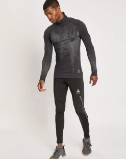 Odlo Collant de ski de fond Ceramiwarm noir