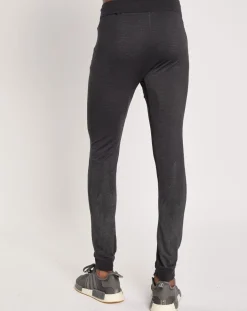 Homme Odlo Collant en Laine mélangée Kinship Performance Wool Warm noir mélangé