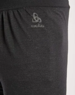 Homme Odlo Collant en Laine mélangée Kinship Performance Wool Warm noir mélangé