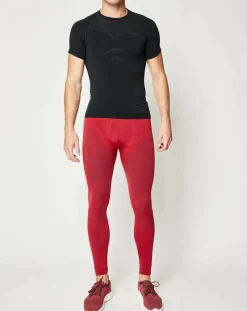 Clearance Odlo Collant technique Evolution Warm jester rouge