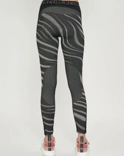 Femme Odlo Collant technique Performance Blackcomb noir/gris