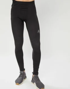 Homme Odlo Collant technique Performance Warm noir/gris