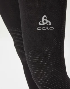 Homme Odlo Collant technique Performance Warm noir/gris
