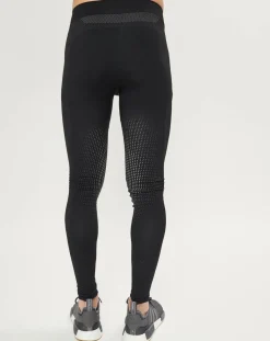 Homme Odlo Collant technique Performance Warm noir/gris