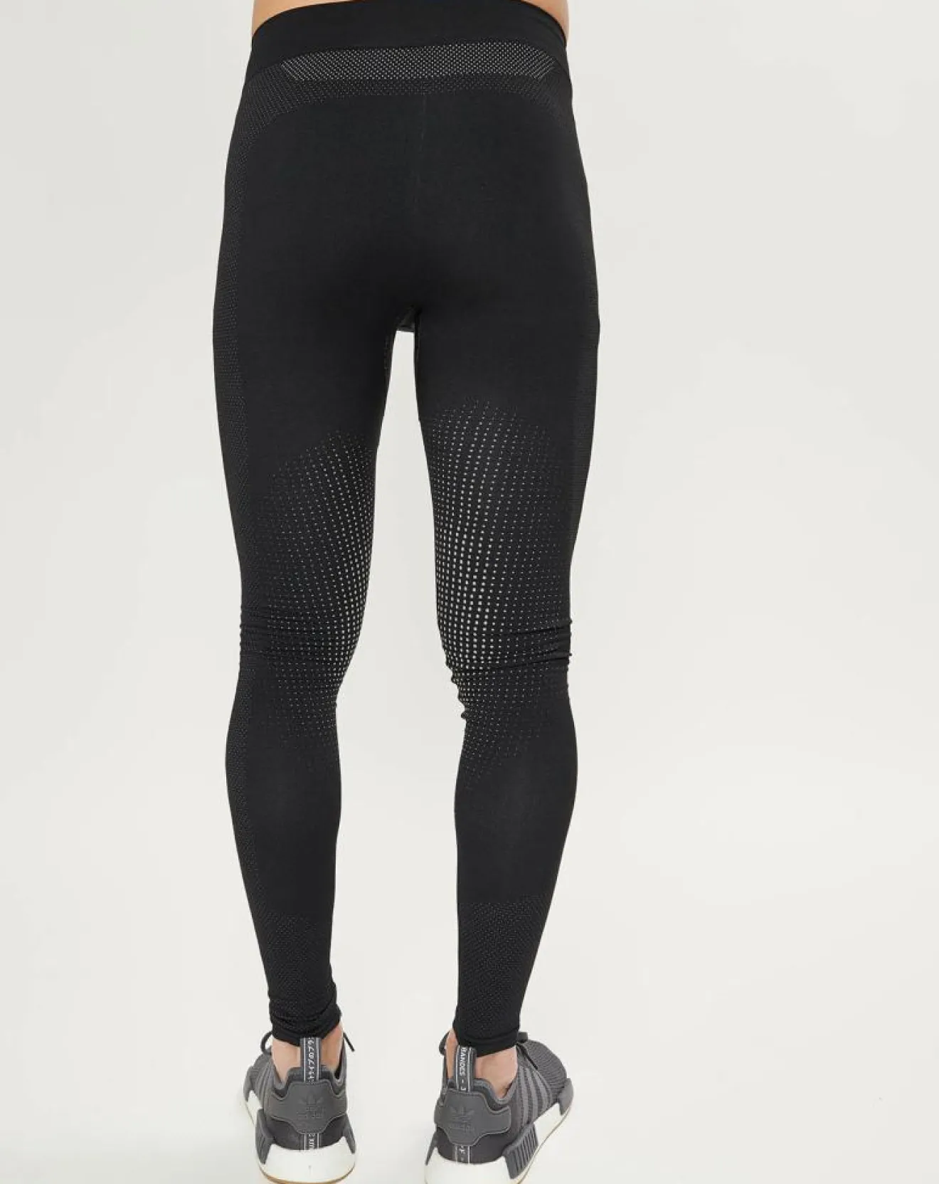 Homme Odlo Collant technique Performance Warm noir/gris