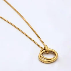 Hot By Rafaella Collier Giasmina en Argent doré