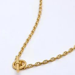 Femme By Rafaella Collier Gisella en Argent doré