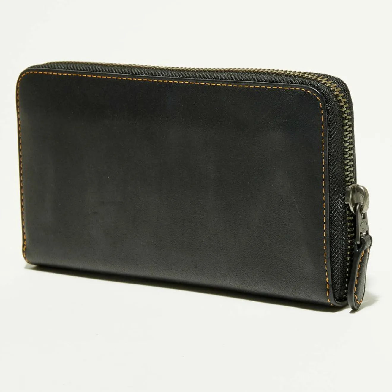 New Coach Compagnon en Cuir Accordion sequins noir - 9.9x18.9 cm