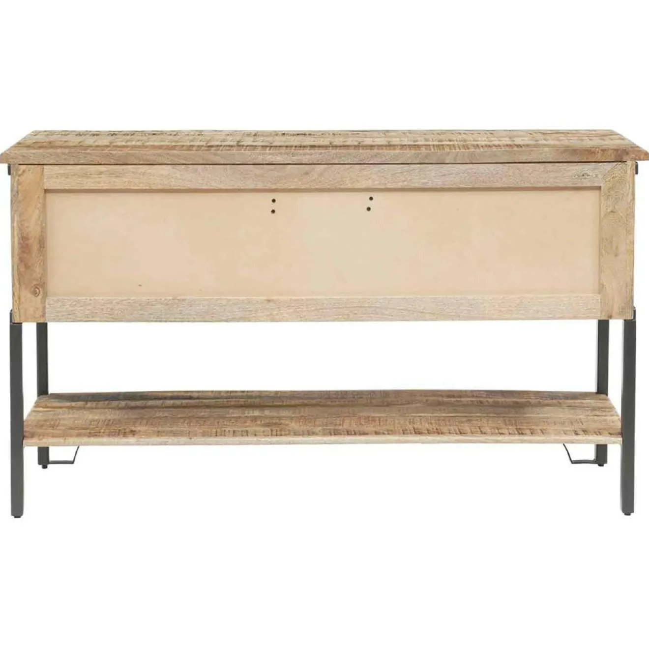 Best Bois & Chiffons Console 2 tiroirs manguier pondicherry marron - 130x40x75 cm