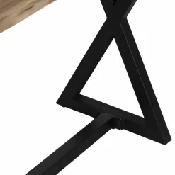 Best Bois & Chiffons Console acacia bunting marron - 135x45x75 cm