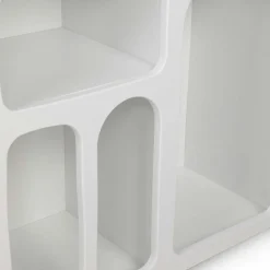 Outlet Wooden Art Console Liva blanche - 120x74x37 cm