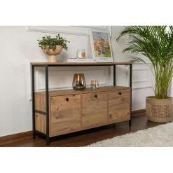 Homitis Console Solace pin/noir - 120x77x29.5 cm