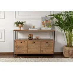 Homitis Console Solace pin/noir - 120x77x29.5 cm