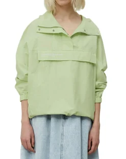 Online Marc O'Polo Coupe Vent à Capuche Grande Poche vert fluo