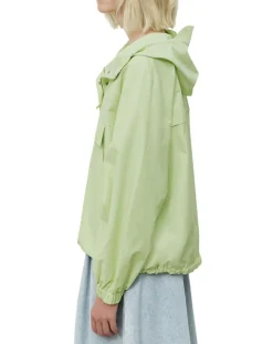 Online Marc O'Polo Coupe Vent à Capuche Grande Poche vert fluo