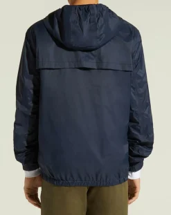 Homme Galeries Lafayette Coupe-vent à Capuche Laway bleu marine