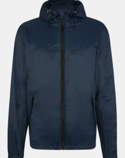 Homme Galeries Lafayette Coupe-vent à Capuche Laway bleu marine