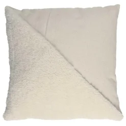 Clearance Home Deco Factory Coussin bouclette beige - 40x40 cm