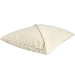 Clearance Home Deco Factory Coussin bouclette beige - 40x40 cm