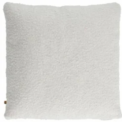 Discount Home Deco Factory Coussin déhoussable bouclette crème - 40x10x40 cm