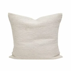 Clearance Bed and Philosophy Coussin en laine écru 80x80cm