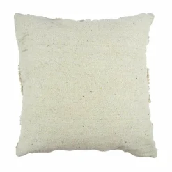 Home Deco Factory Coussin ethnique relief losange beige - 40x40 cm