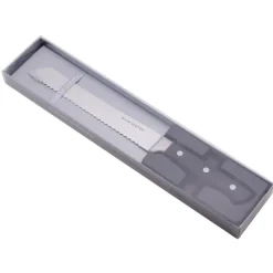 Gam'Hotel Couteau à pain Hiro noir/rouge - 33.5 cm