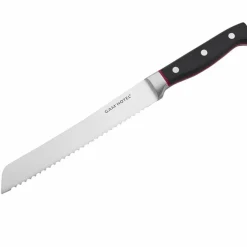 Gam'Hotel Couteau à pain Hiro noir/rouge - 33.5 cm
