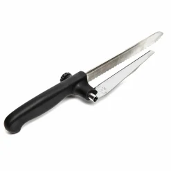 Discount Cook Concept Couteau à trancher épaisseur réglable noir - 32.5 cm