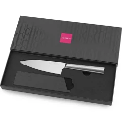 Fauchon Couteau chef Miroir gris - 27 cm