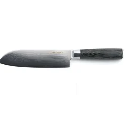 Gam'Hotel Couteau santoku Damarus noir - 29.5 cm