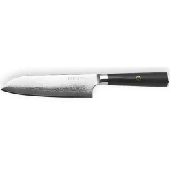 Online Fauchon Couteau santoku Damas noir - 29.5 cm