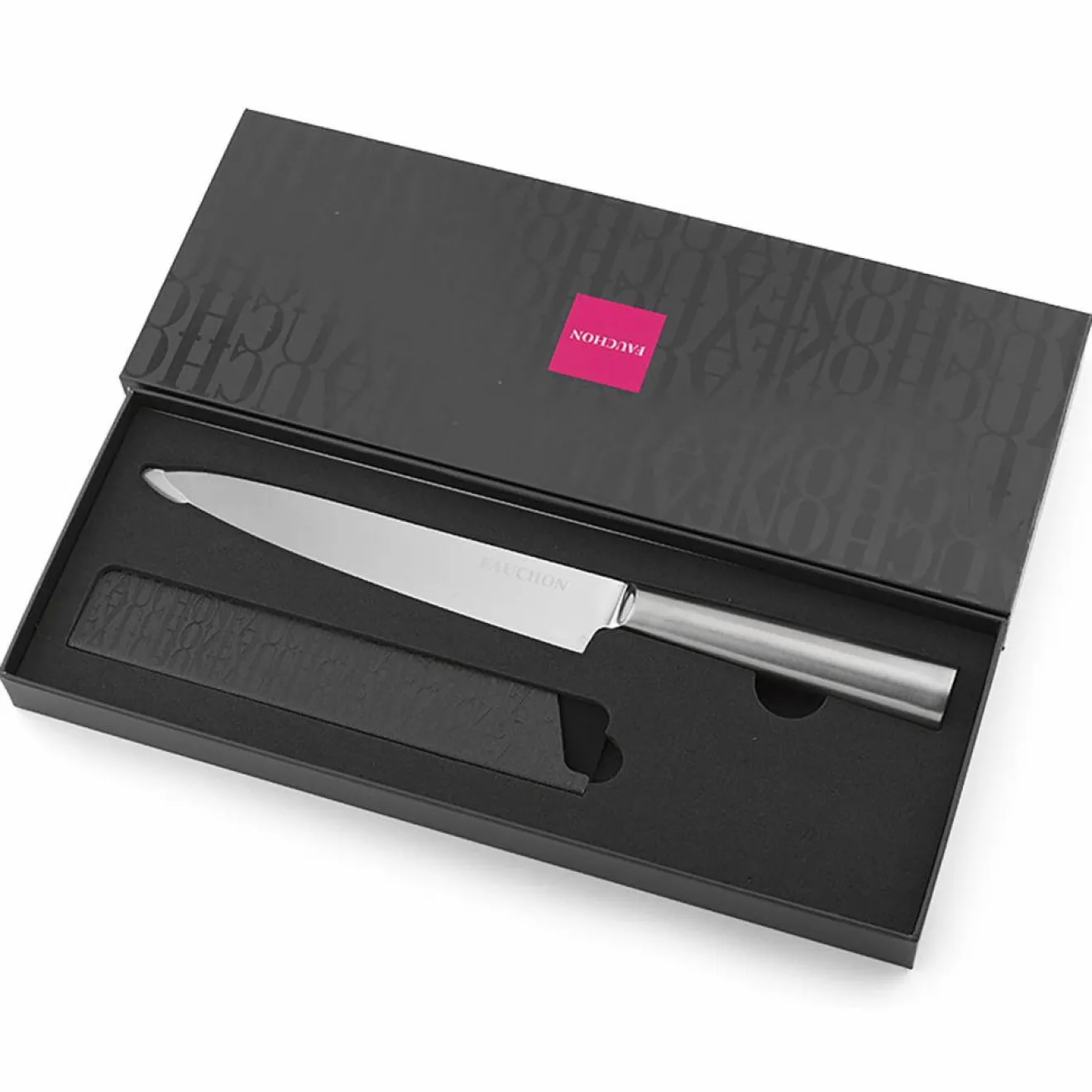 Hot Fauchon Couteau trancher Miroir gris - 32.5 cm