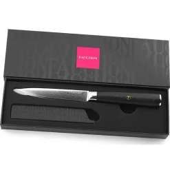 Fauchon Couteau utilitaire Damas noir - 23 cm