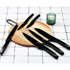 Bjorn Couteaux de cuisine Jensen - 6 pièces noir mat