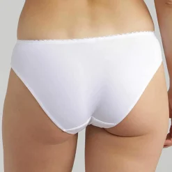 Hot Playtex Culotte Flower Elegance imprimé estival blanche