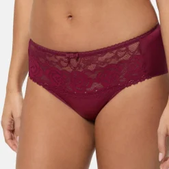 Femme Playtex Culotte Flower Elegance rouge cerise