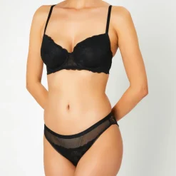 Femme Huit Culotte Poprock noire