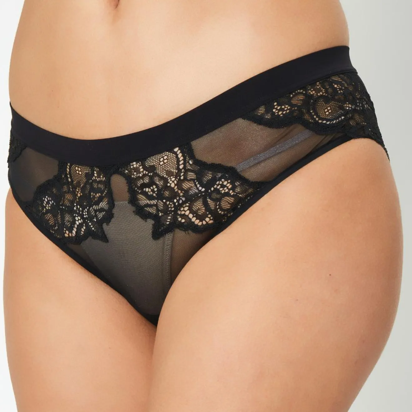 Outlet Huit Culotte Séductrice noire