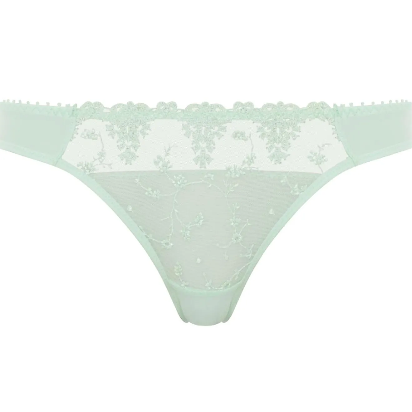 Femme Passionata Culotte White Nig vert atoll
