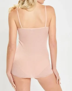 Femme Mare Débardeur bretelles fines rose